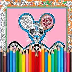 Rat_Coloring Page