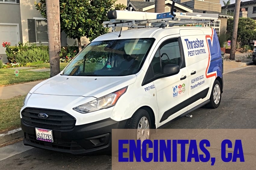 Encinitas Thrasher Pest Control Service Vehicle