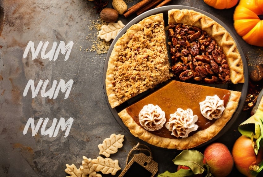 Pie Trio Num Num Num