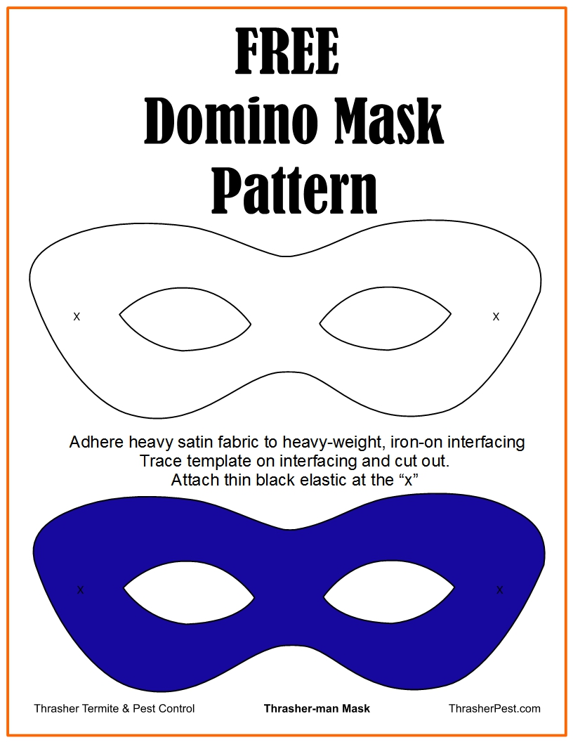 Free Domino Mask