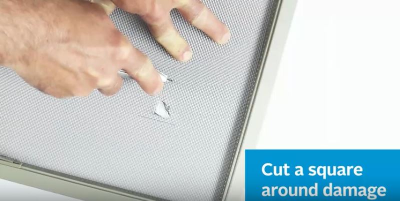 How to Patch a Window Screen