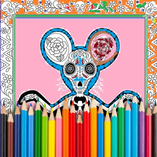 Rat_Coloring Page