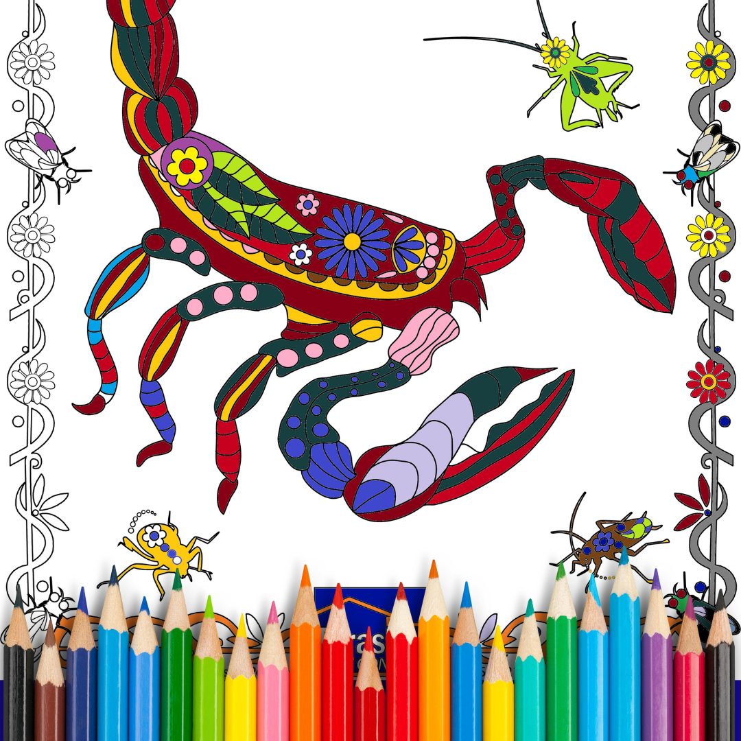 Scorpion Coloring Page